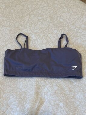 Gymshark Bandeau Sports Bra Purple Size Medium
